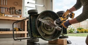How to Sharpen Your Lawn Mower Blades Without Removing Them